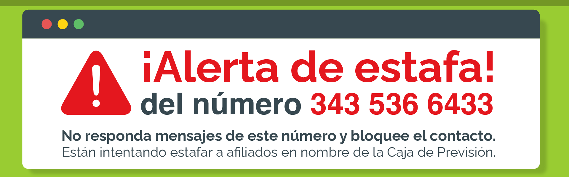 estafa Alerta de estafa